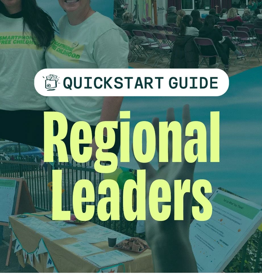 The cover of the Regional Leaders Quickstart Guide